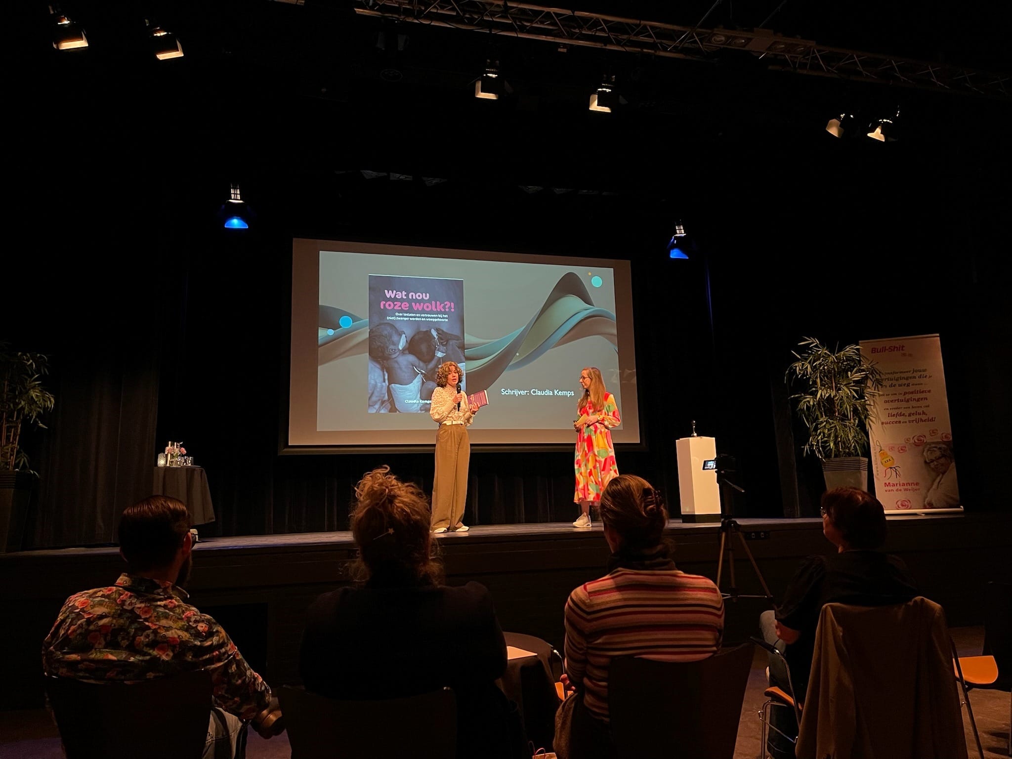 claudia boekpresentatie