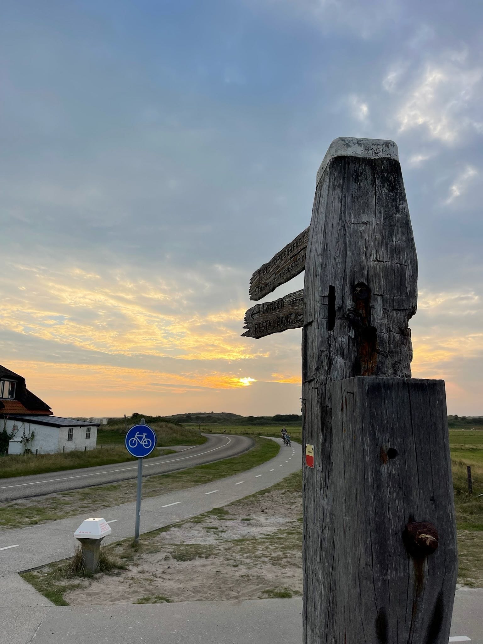 weg naar strand